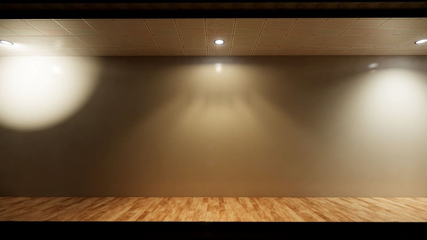 比较三个 IES 文件及其光输出